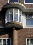 Erker Willem Schoutenstraat - toe aan een opknapbeurt.
<br/>
Gert-Jan Lobbes, 2015